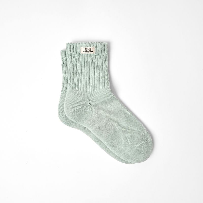 Windsor Crew Socks for Women in Mist