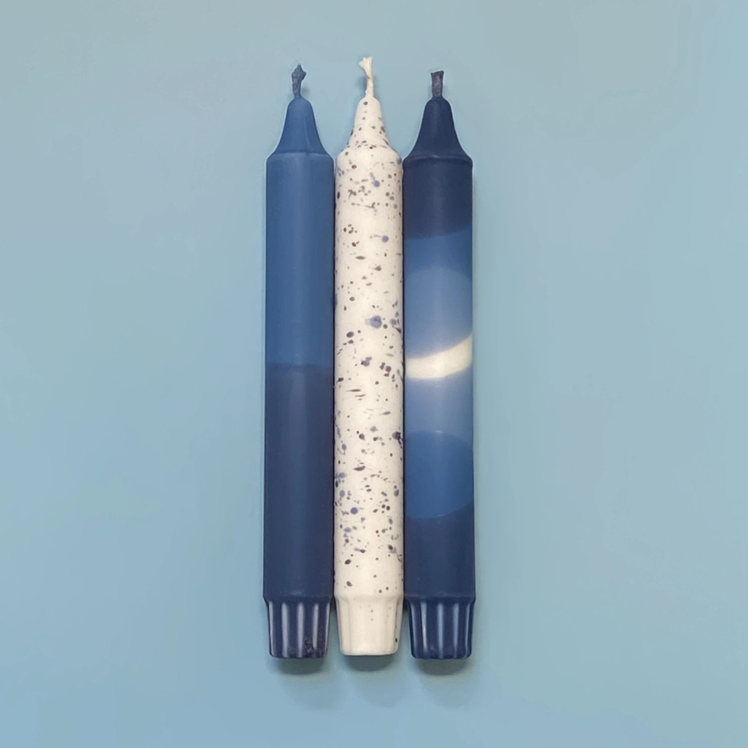 Trio Candles Midnight Glow