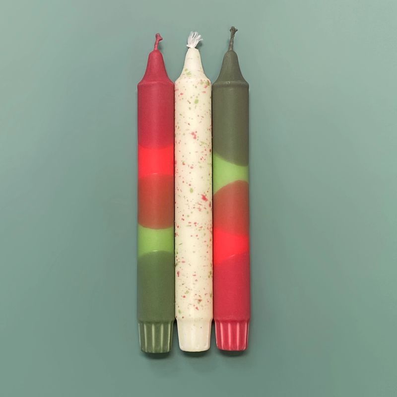 Trio Candles Holiday Cheer