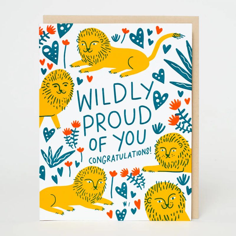Wildly Proud Lions Congratulations