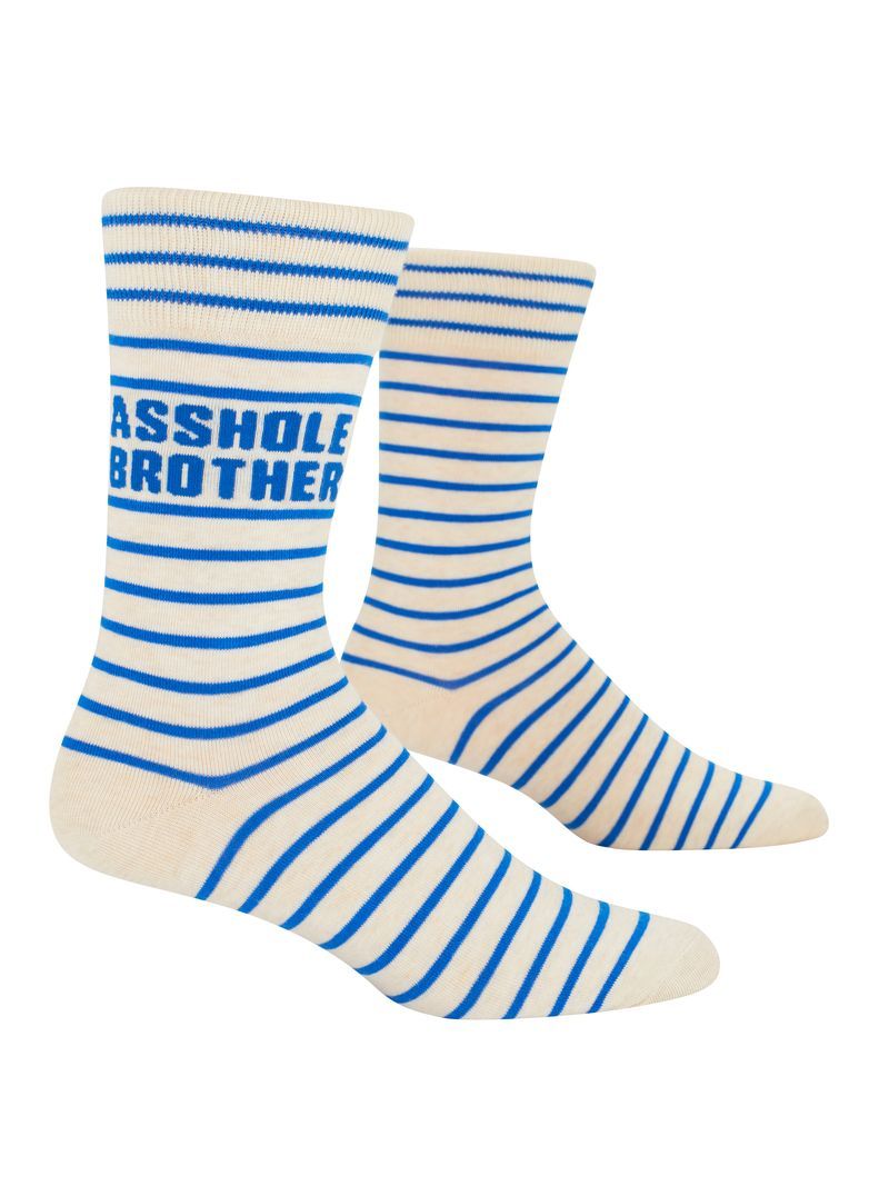Men's Crew Socks Asshole Brother