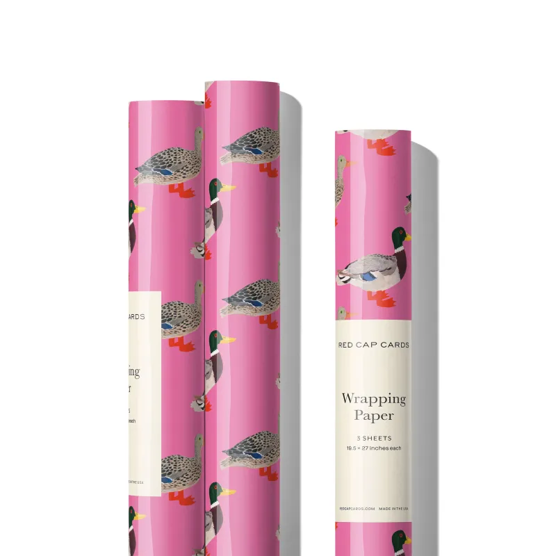 Quacky Birthday Wrapping Paper