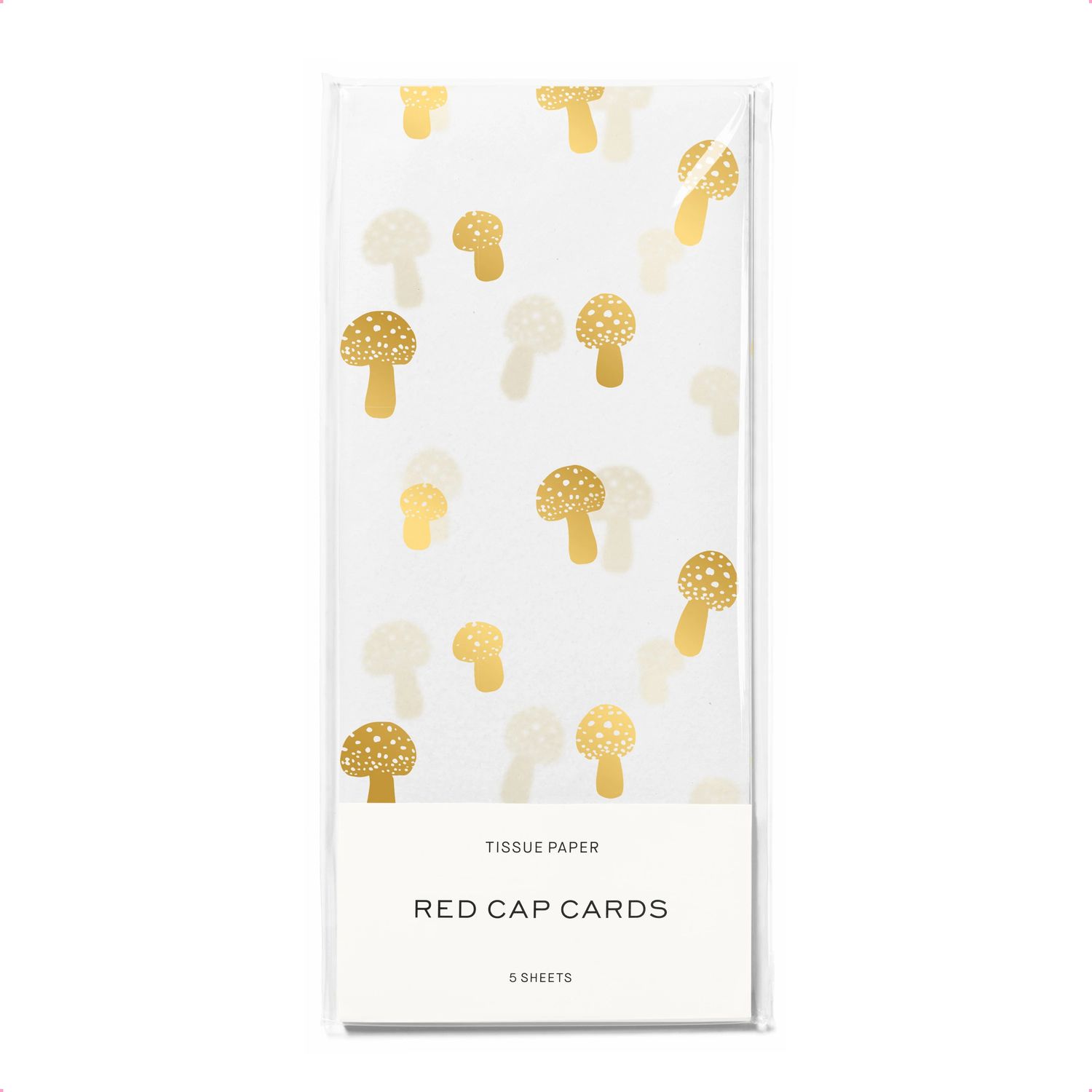 Tiny Mushrooms Tissue Paper
