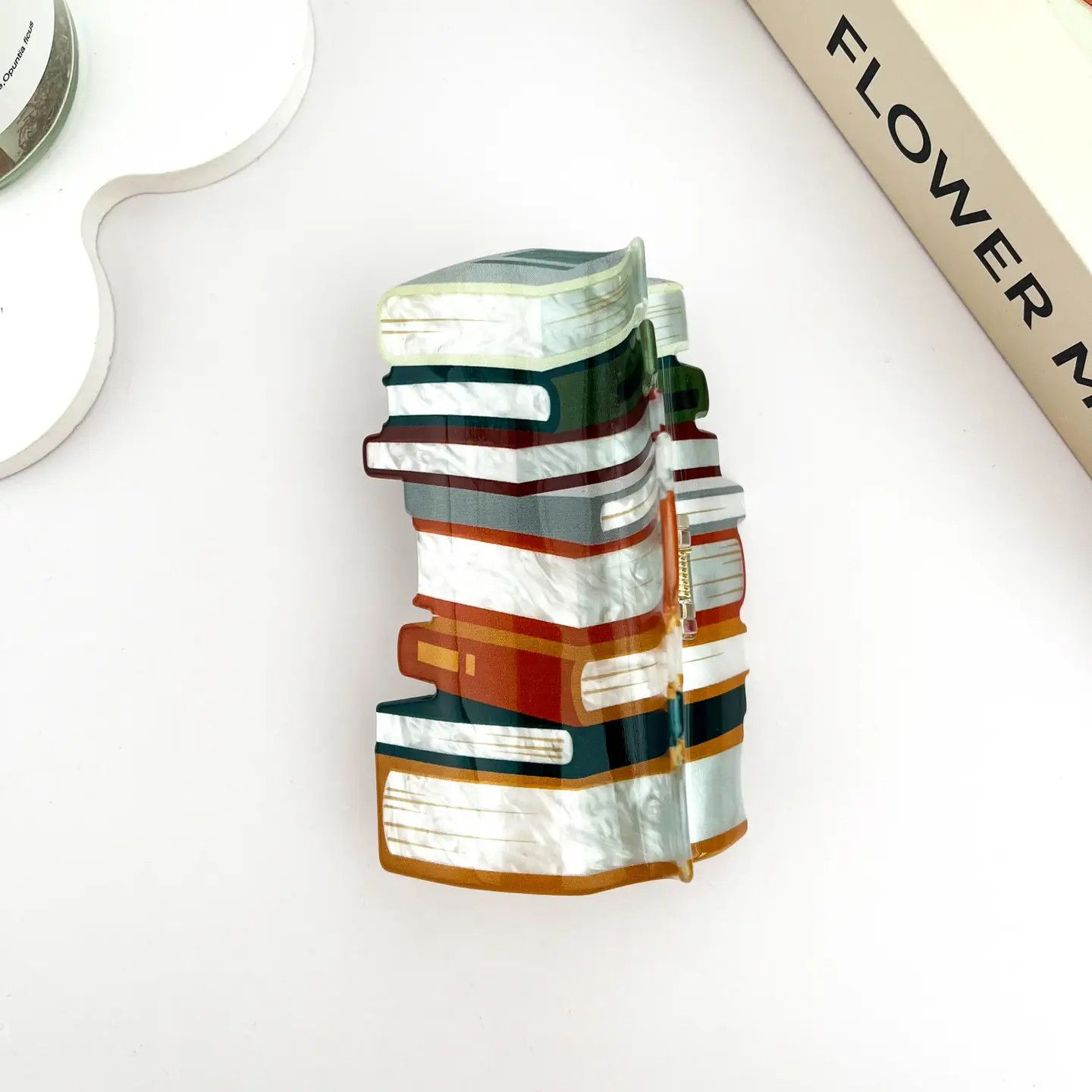 Ocean of Knowledge Hair Claw Clip