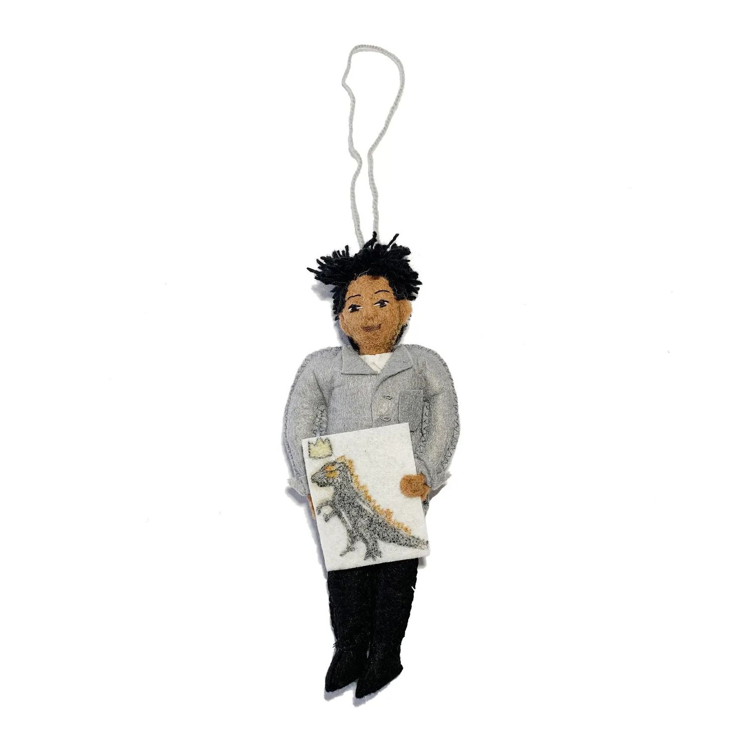 Felt Ornament Jean Michel Basquiat