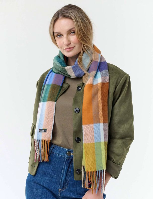Cashmink Scarf Elegant Herringbone
