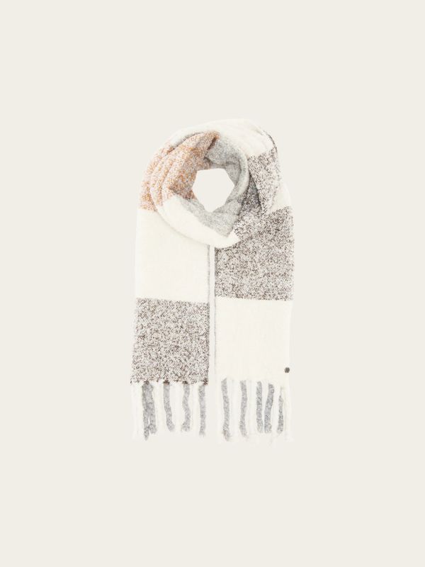 Checked Scarf XL Fringes