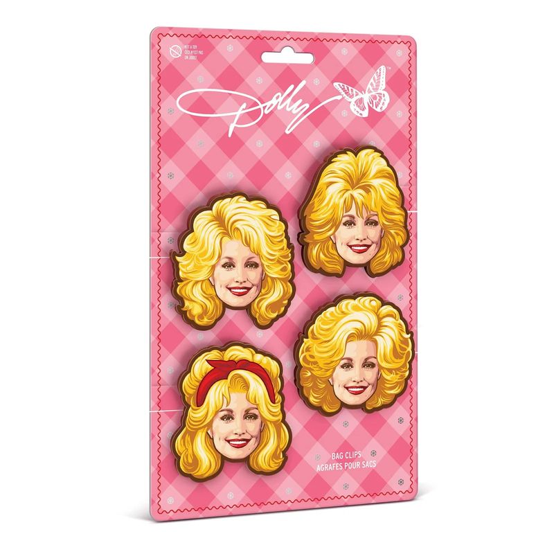 Bag Clip Dolly Parton
