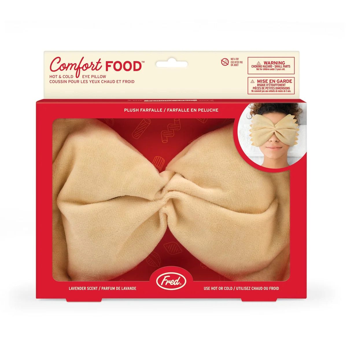 Hot and Cold Eye Pillow Pasta Comfort Food