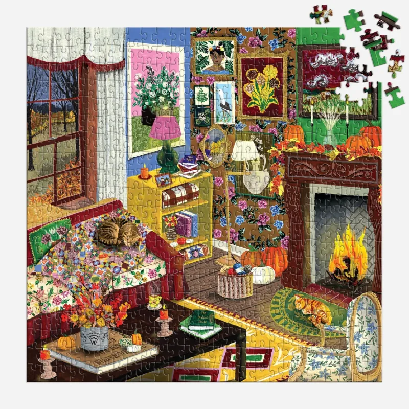 500 Piece Puzzle Fall Is In The Air
