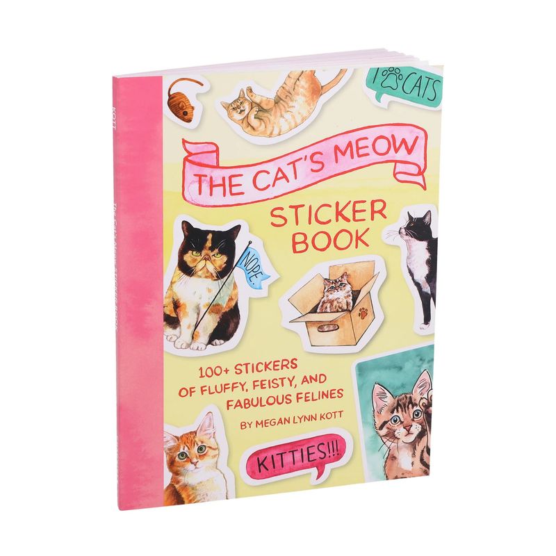 The Cat's Meow Sticker Book