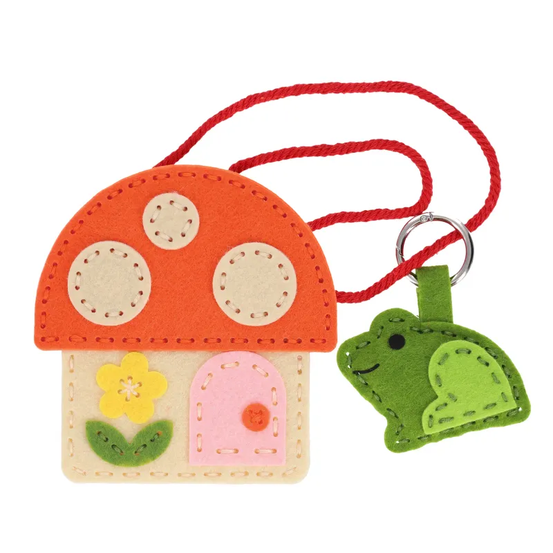 Mini Craft Kit Toadstool Purse