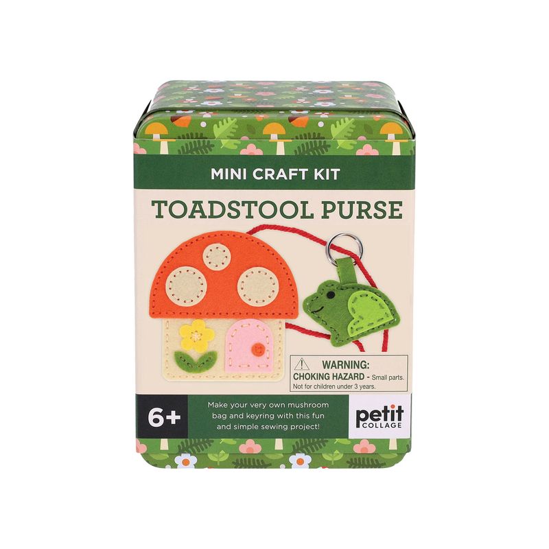 Mini Craft Kit Toadstool Purse