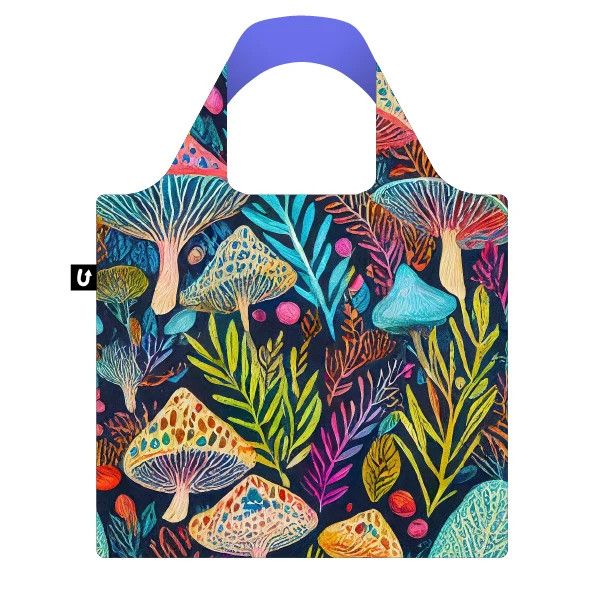 Foldable Tote Mushroom Magic
