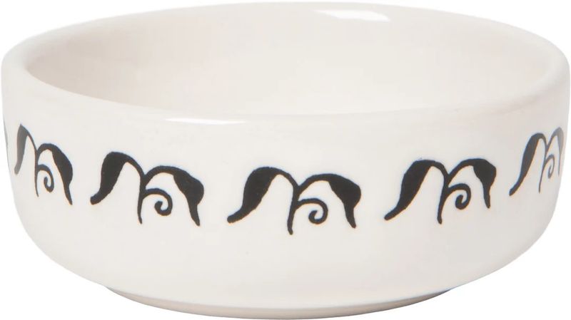 Ceramic Trinket Dish Imprint Swan Song