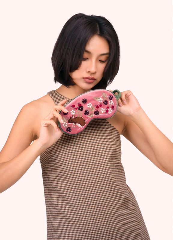 Velvet Eye Mask Mouse