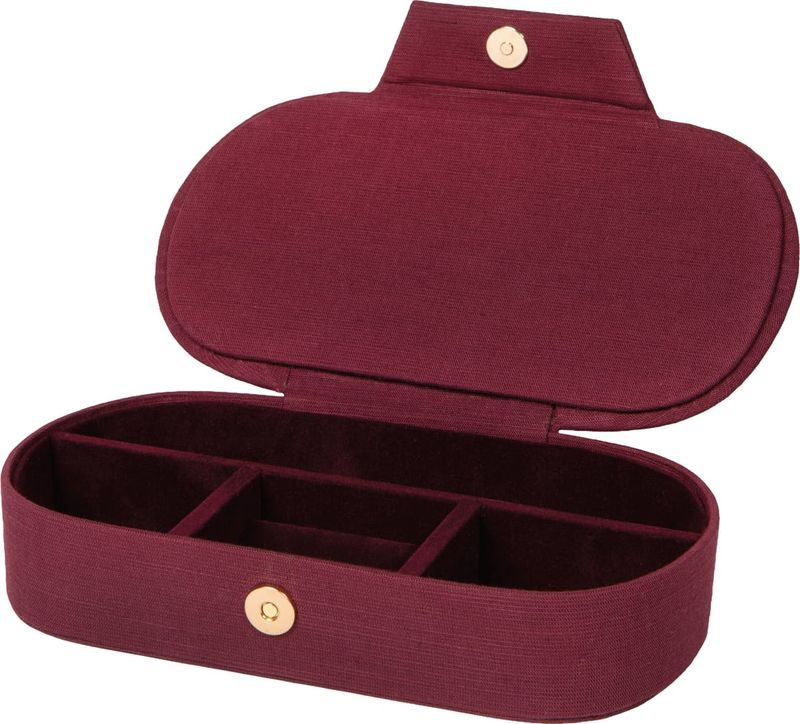 Embroidered Jewelry Box Rose Briar