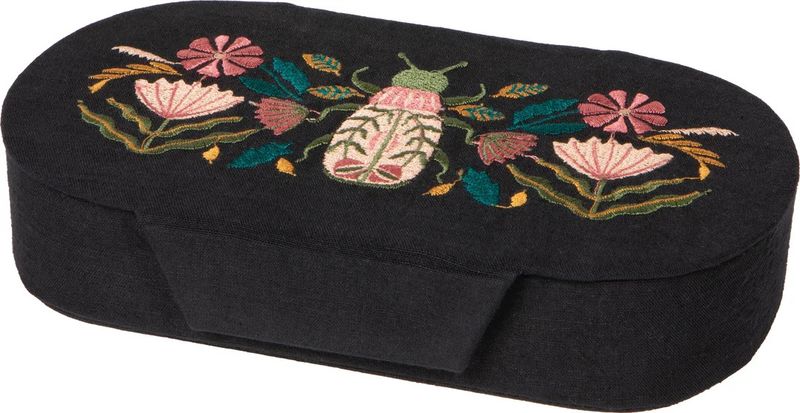 Embroidered Jewelry Box Amulet