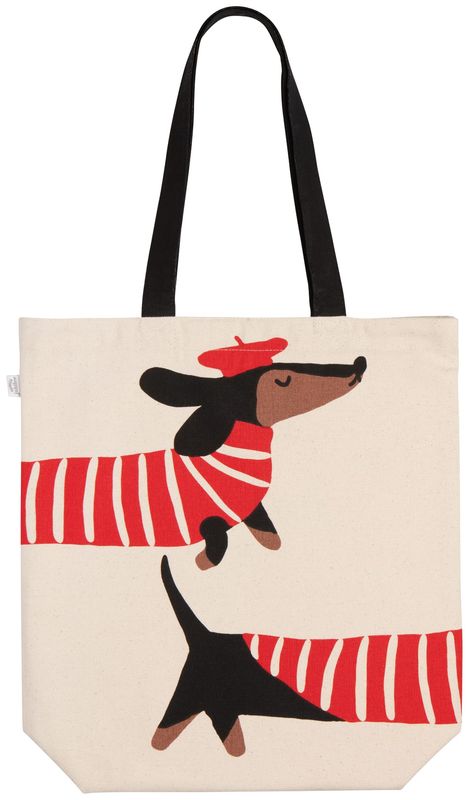 Everyday Tote Bag Dashing Dachshunds