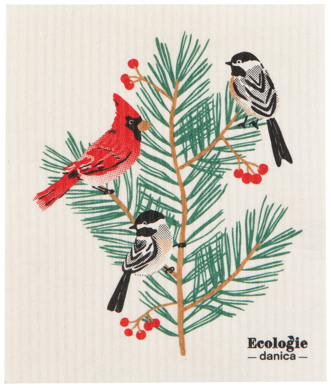 Swedish Dishcloth Birds &amp; Boughs