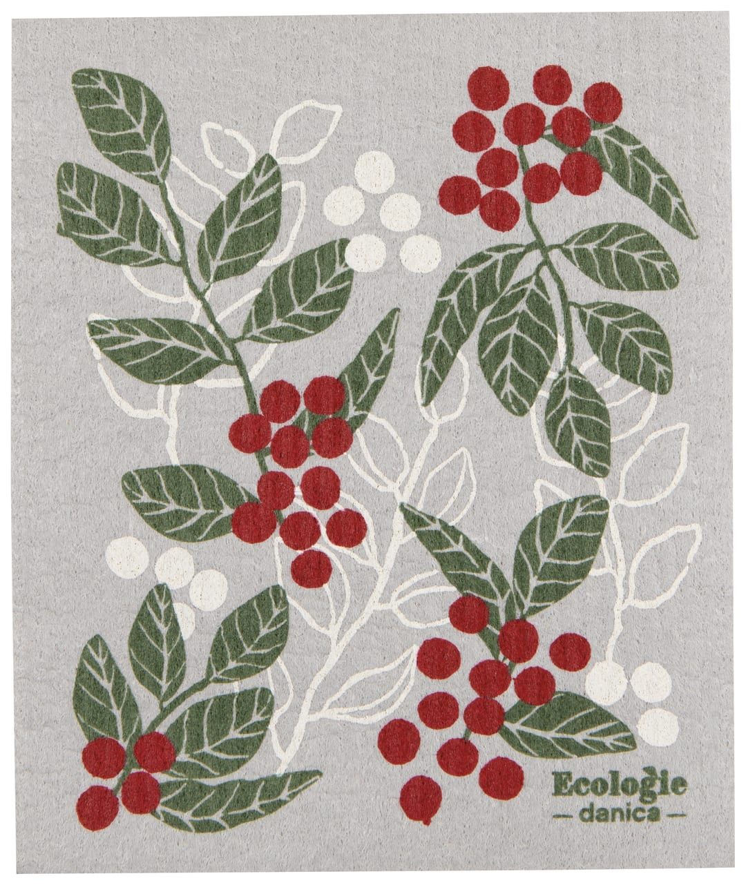Swedish Dishcloth Berry Merry