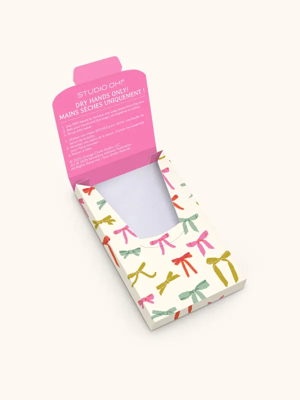 Single Use Soap Sheets Put a Bow on it