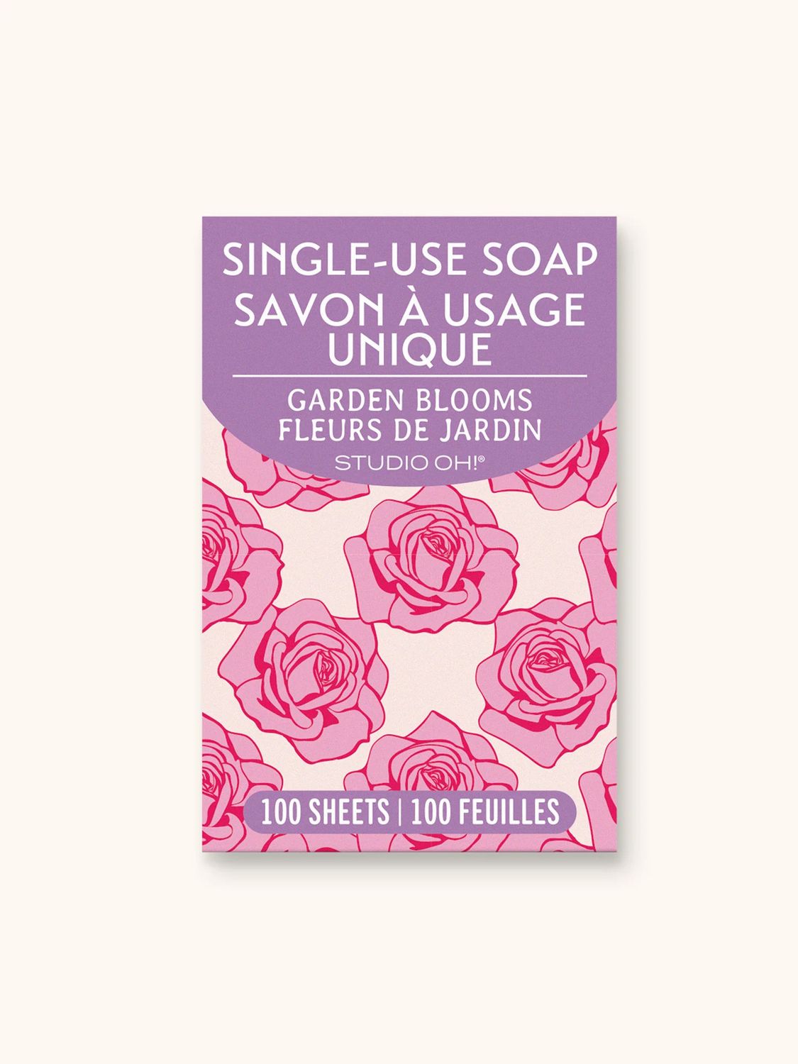 Single Use Soap Sheets Petite Rose
