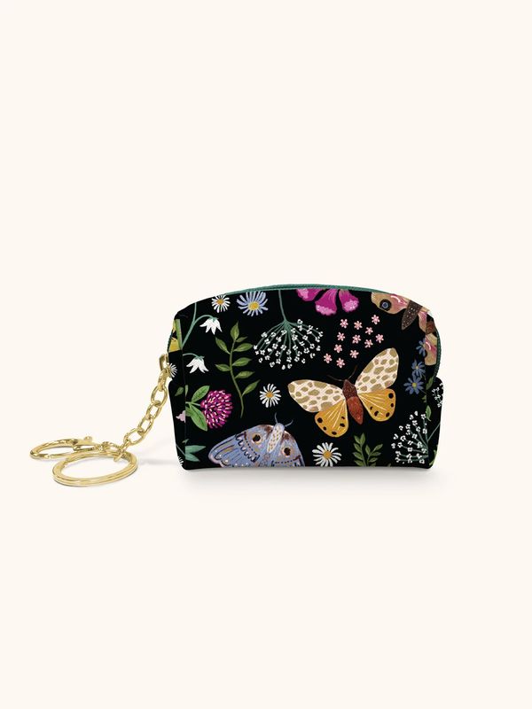 Keychain Pouch Midnight Garden