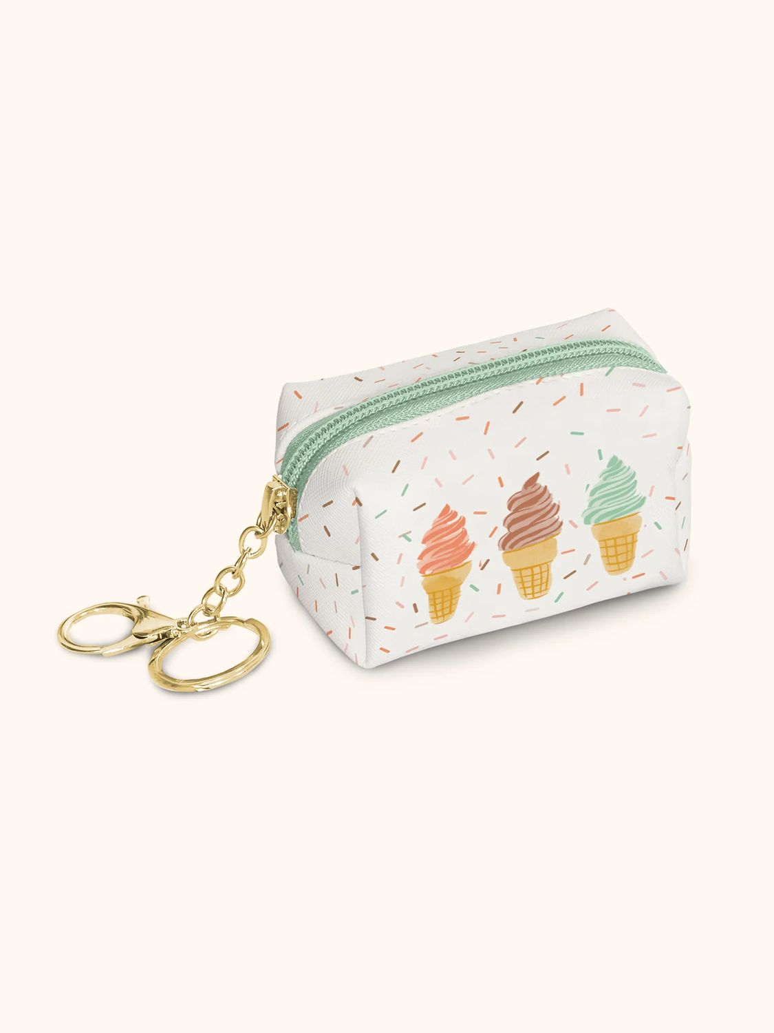 Keychain Pouch Cool &amp; Creamy