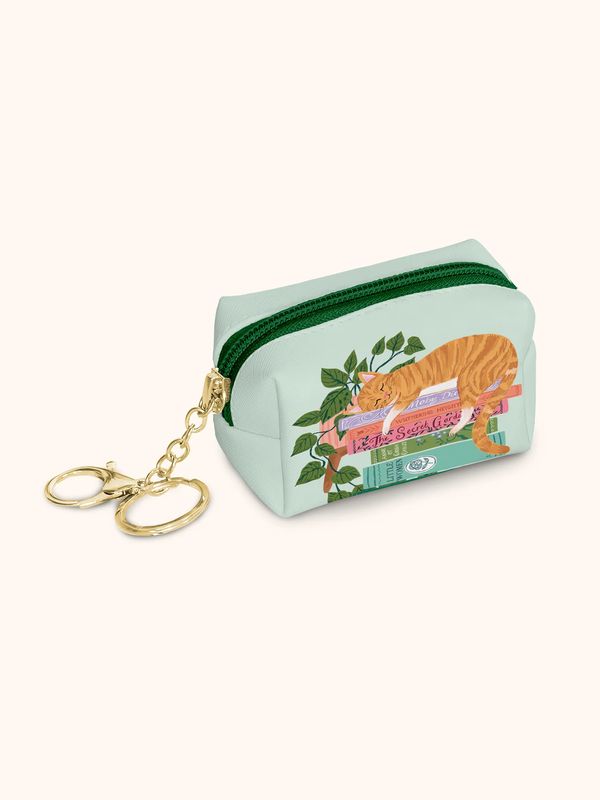 Keychain Pouch Cozy Reads