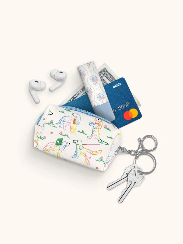 Keychain Pouch Posh Pups