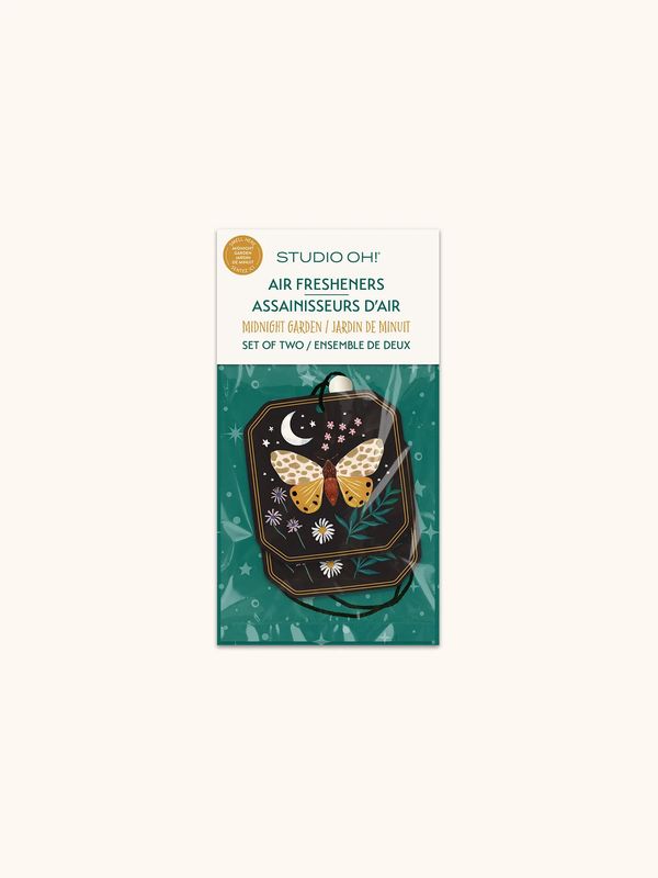 Car Air Freshener Pack of 2 Midnight Garden