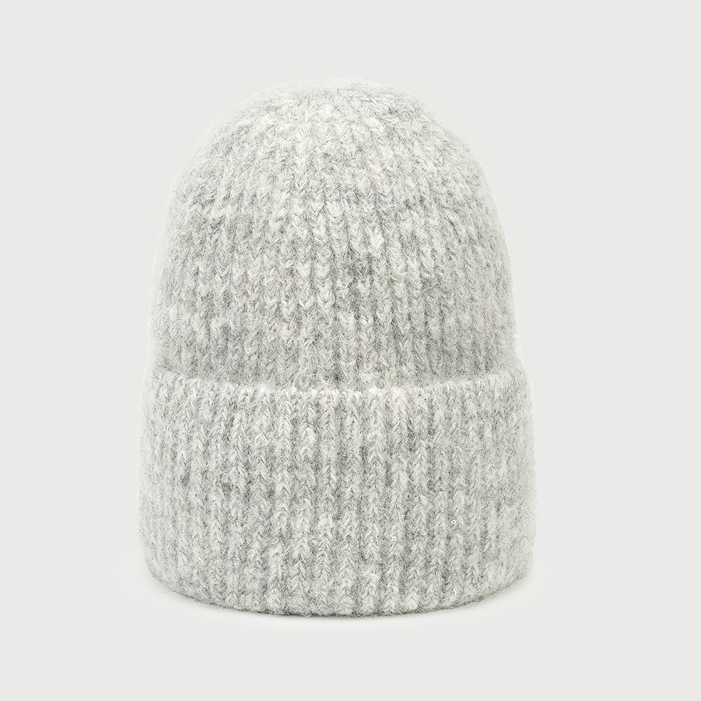 Warm Hat with Sparkle Accent Grey
