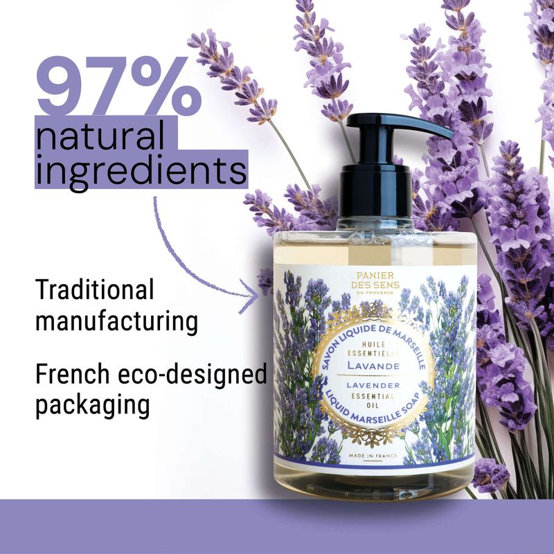 Liquid Marseille Soap Lavender 500ml