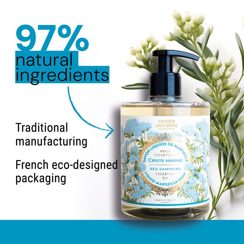 Liquid Marseille Soap Sea Samphire 500ml