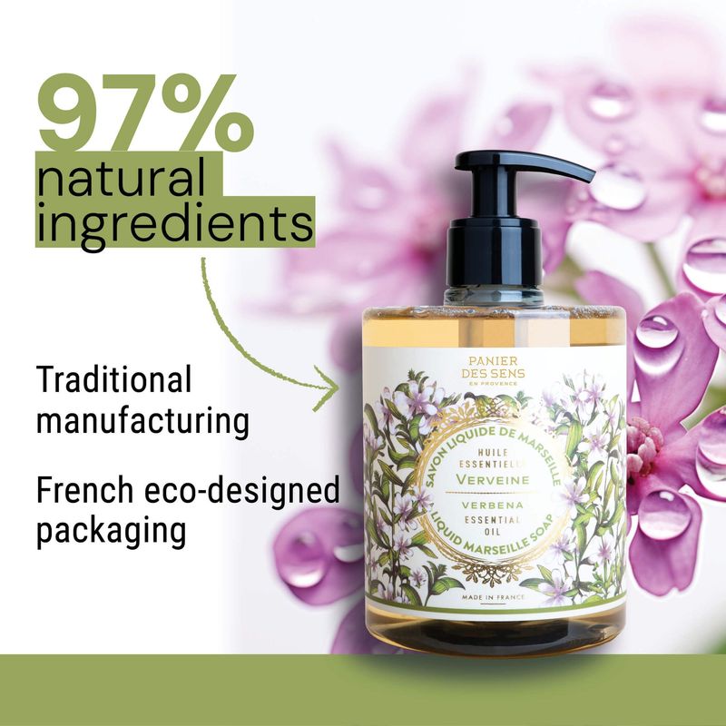 Liquid Marseille Soap Verbena 500ml