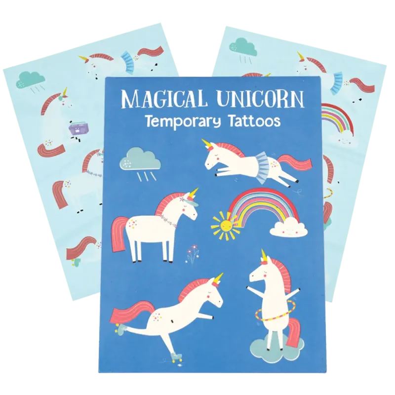 Temporary Tattoos Magic Unicorn
