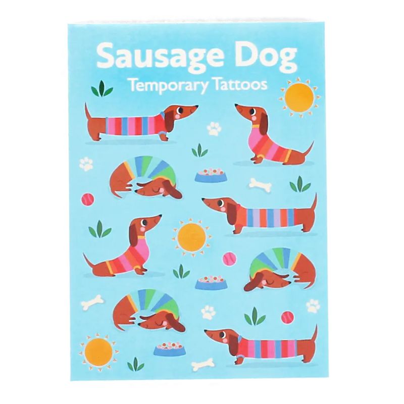 Temporary Tattoos Sunny Sausage Dog