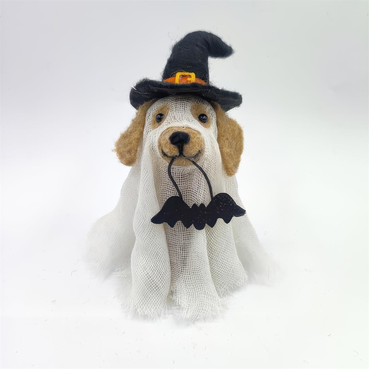Spooky Felt Witch Dog