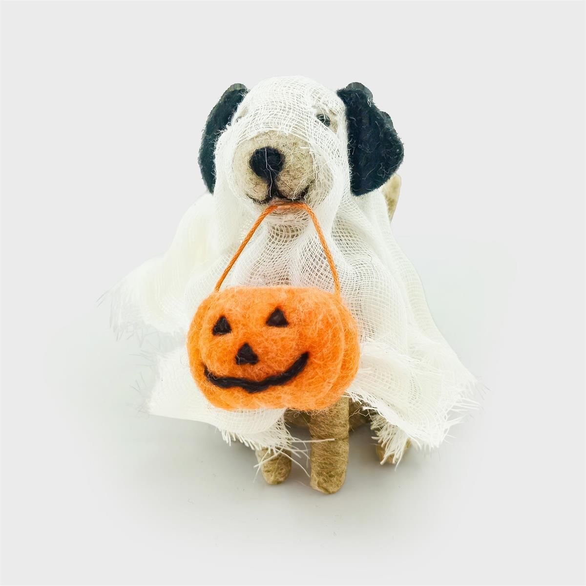 Spooky Felt Trick or Treat  Dog