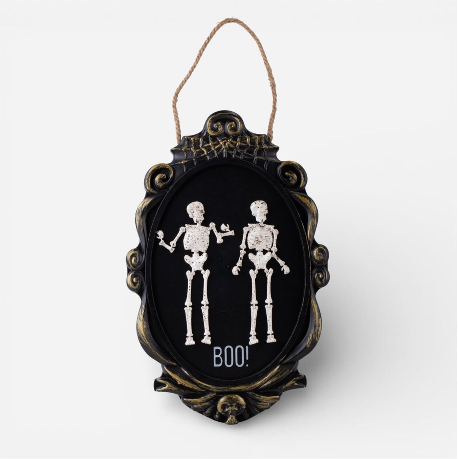 Dancing Skeleton Hanging Decor with Lights + Music
