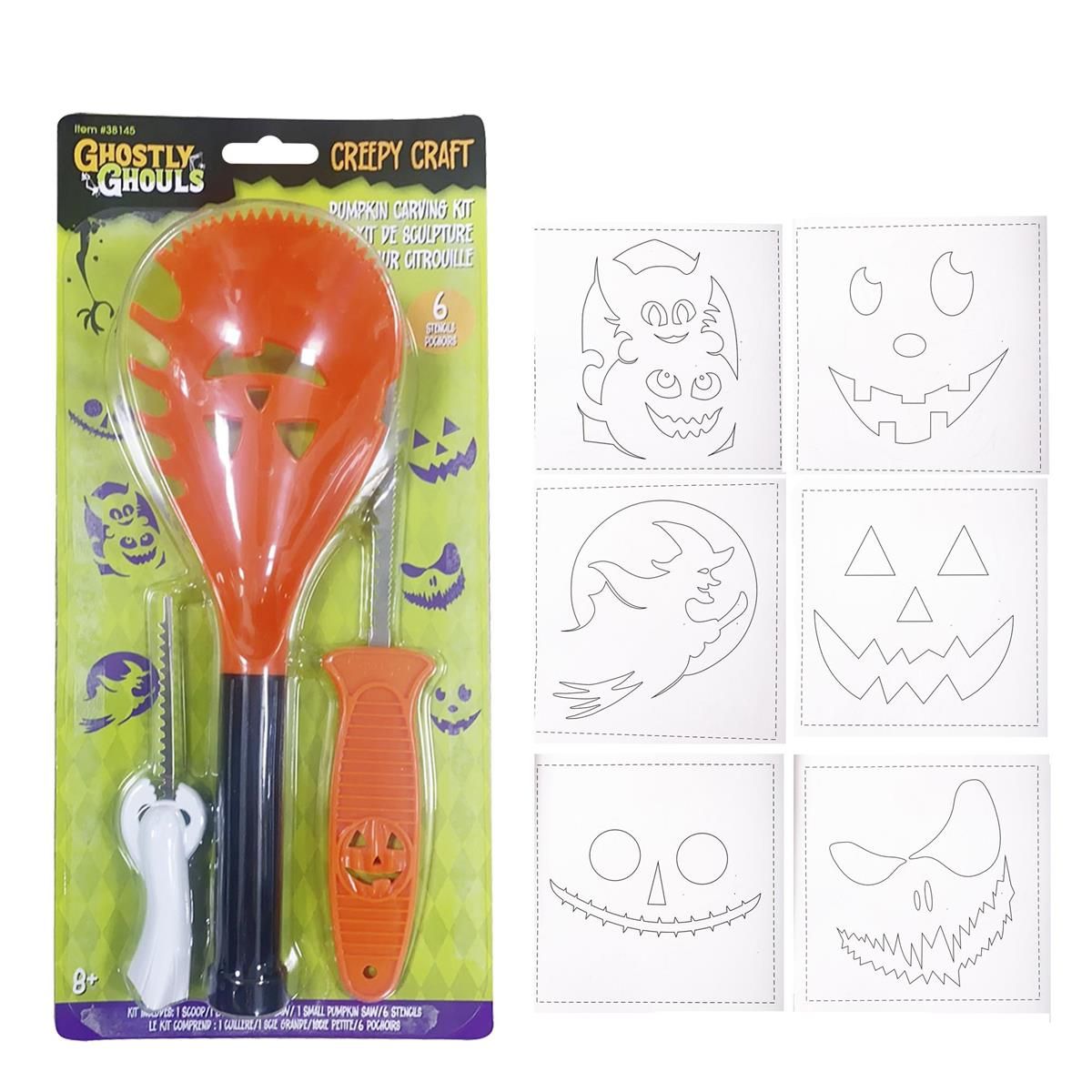 Pumpkin Carving Kit 3pcs