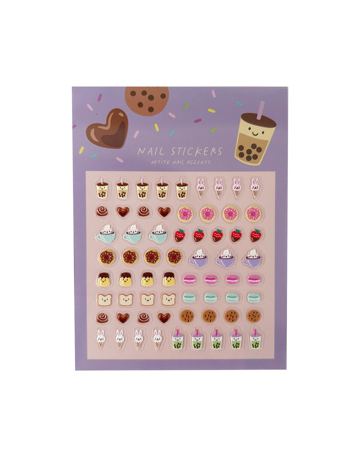 Kawaii Cafe Nail Stickers