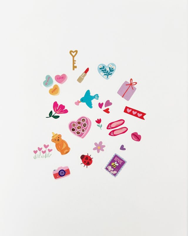 Love  Jumble Washi Stickers