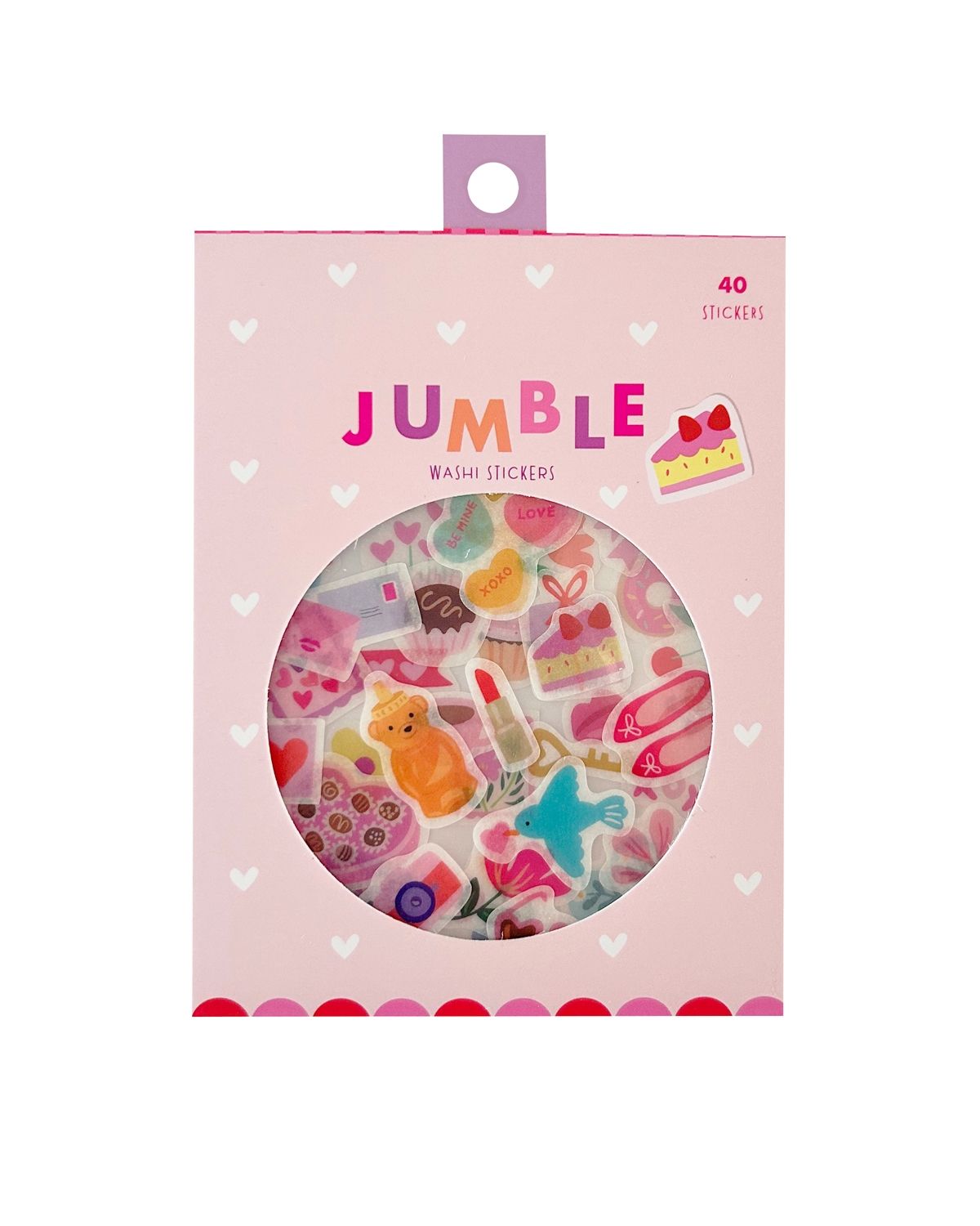 Love  Jumble Washi Stickers