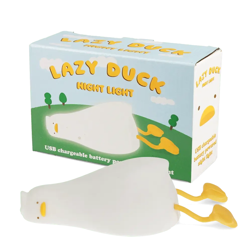 Rechargeable Night Light Lazy Duck