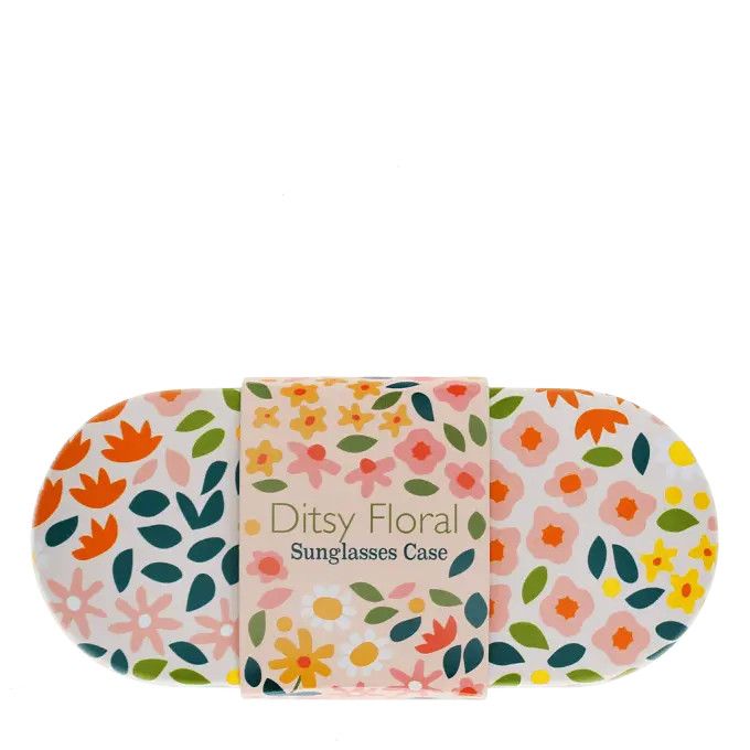Sunglasses Case &amp; Cleaning Cloth Ditsy Floral