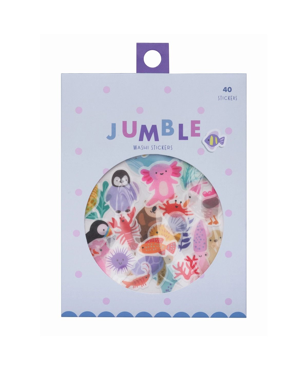 Ocean Wonders Jumble Washi Stickers