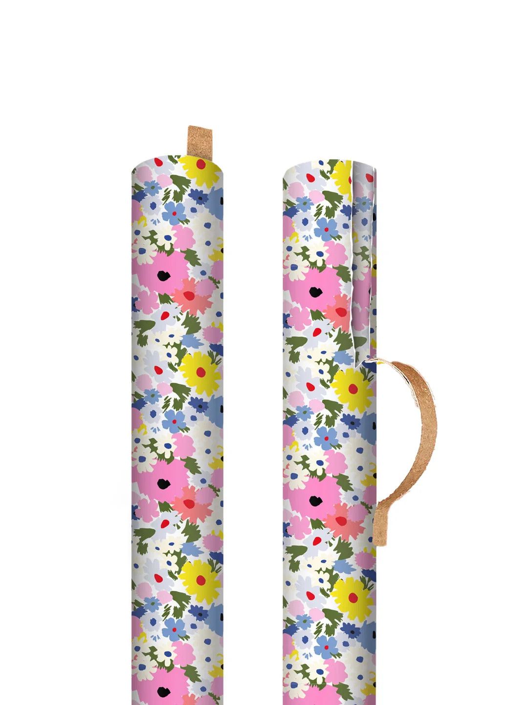 Floral Repeat Gift Wrap 3m Roll
