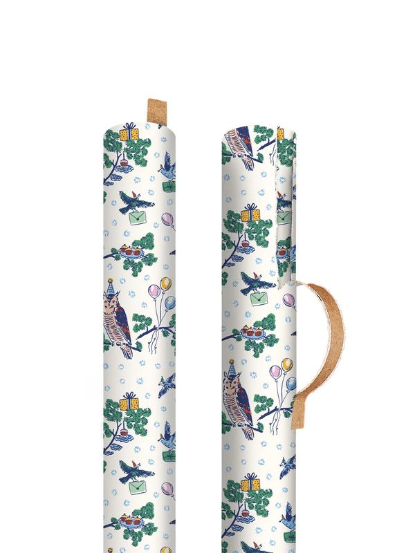 Woodland Party Gift Wrap 3m Roll